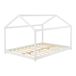 Cama para niños Cerro con colchón en forma de casa 146x206 Cama para niños Cerro con colchón en forma de casa 146x206 Blanco/ Beige