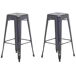 Beliani Silla de bar CABRILLO Beliani Silla de bar CABRILLO Negro