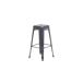 Beliani Silla de bar CABRILLO Beliani Silla de bar CABRILLO Negro