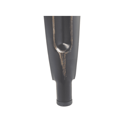 Conjunto de 2 bancos de bar CABRILLO Metal Preto