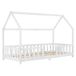 Cama para niños Sisimiut forma de casa 96x206 Cama para niños Sisimiut forma de casa 96x206 Blanco/ Beige