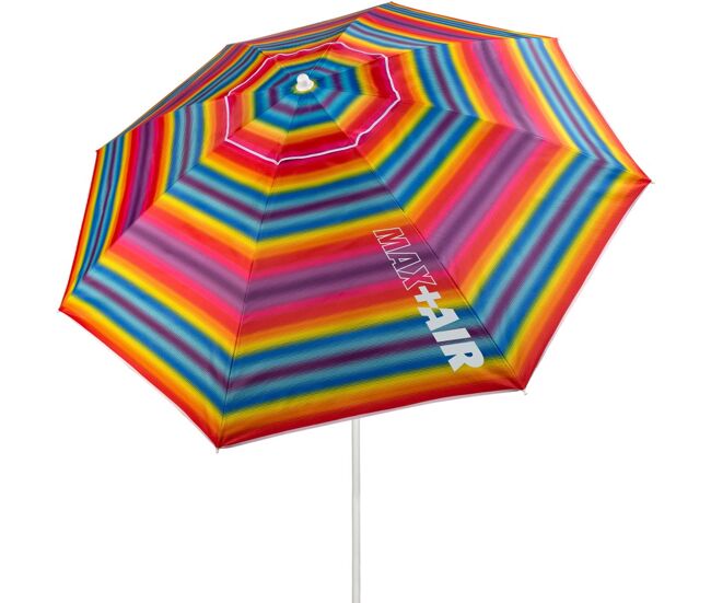 Sombrilla playa antiviento 220 cm con protección uv50 aktive beach