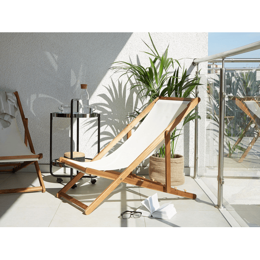 Beliani Cadeira loungerelax ANZIO Beliani Cadeira loungerelax ANZIO