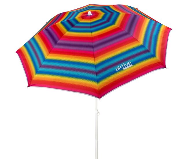Sombrilla playa 180 cm con protección uv50 aktive beach