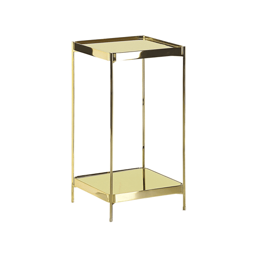 Mesa de apoio ALSEA Vidro de segurança (temperado) Dourado