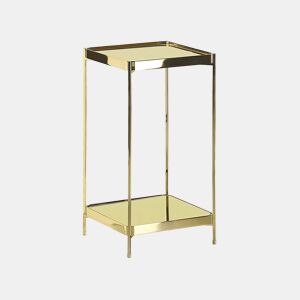 Mesa de apoio ALSEA Vidro de segurança (temperado) Dourado