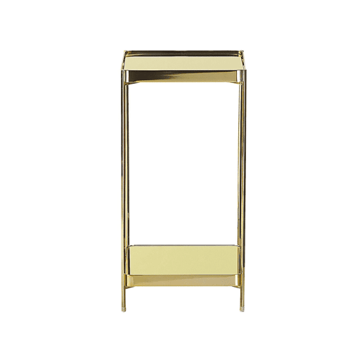 Mesa de apoio ALSEA Vidro de segurança (temperado) Dourado
