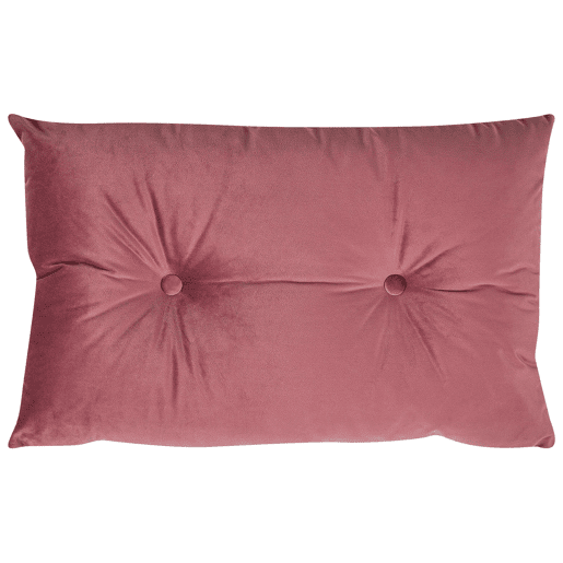 Sofá-cama VESTFOLD Veludo Rosa 2 lugares