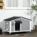 Caseta para Perro Madera de Abeto PawHut Caseta para Perro Madera de Abeto PawHut Gris