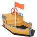 Arenero Infantil de Madera Madera de Abeto, PP Outsunny Arenero Infantil de Madera Madera de Abeto, PP Outsunny Marrón