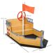 Arenero Infantil de Madera Madera de Abeto, PP Outsunny Arenero Infantil de Madera Madera de Abeto, PP Outsunny Marrón