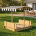 Arenero para Niño Madera de Abeto , Tejido de Poliéster Outsunny Arenero para Niño Madera de Abeto , Tejido de Poliéster Outsunny Multicolor