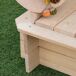 Arenero para Niño Madera de Abeto , Tejido de Poliéster Outsunny Arenero para Niño Madera de Abeto , Tejido de Poliéster Outsunny Multicolor