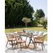 Beliani Conjunto de comedor ALIANO Beliani Conjunto de comedor ALIANO Beige
