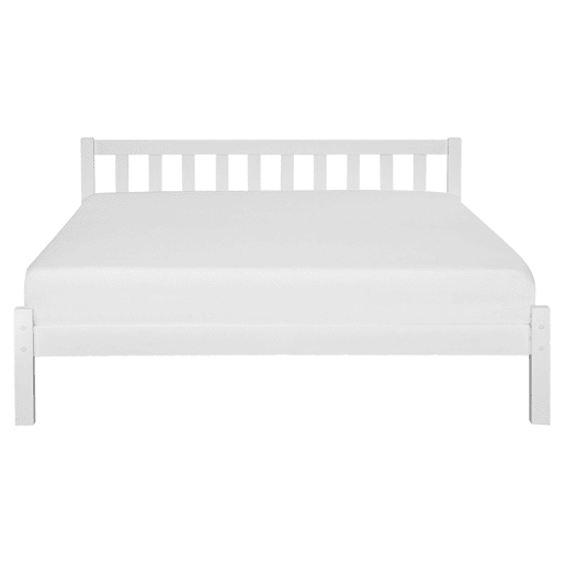 Cama Pinho FLORAC 160 x 200 cm Branco