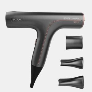 Secador de Cabelo Cecotec IoniCare 6000 Rockstar Soft 1200 W Preto