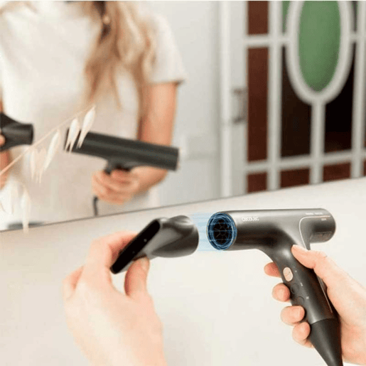 Secador de Cabelo Cecotec IoniCare 6000 Rockstar Soft 1200 W Preto