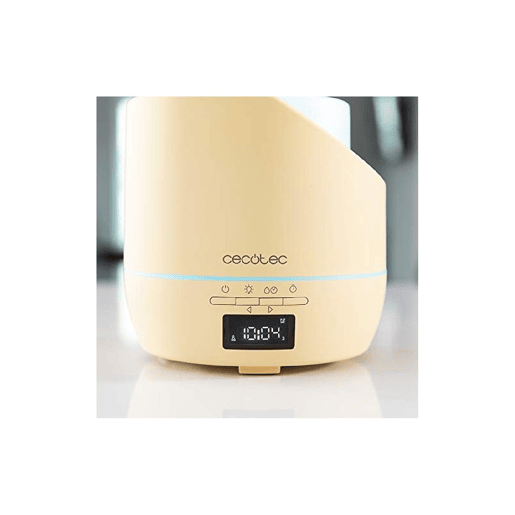 Cecotec Difusor de aroma com depósito de 500 ml e ecrã.