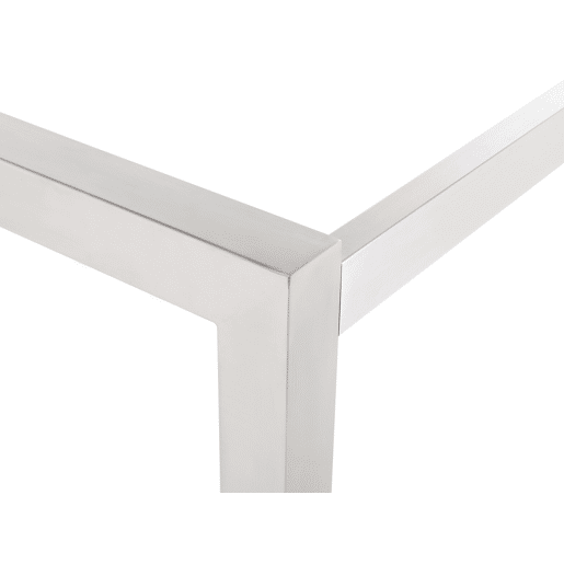 Mesa de refeição de jardim GROSSETO 180 cm 90 cm Polido Granito Cinzento