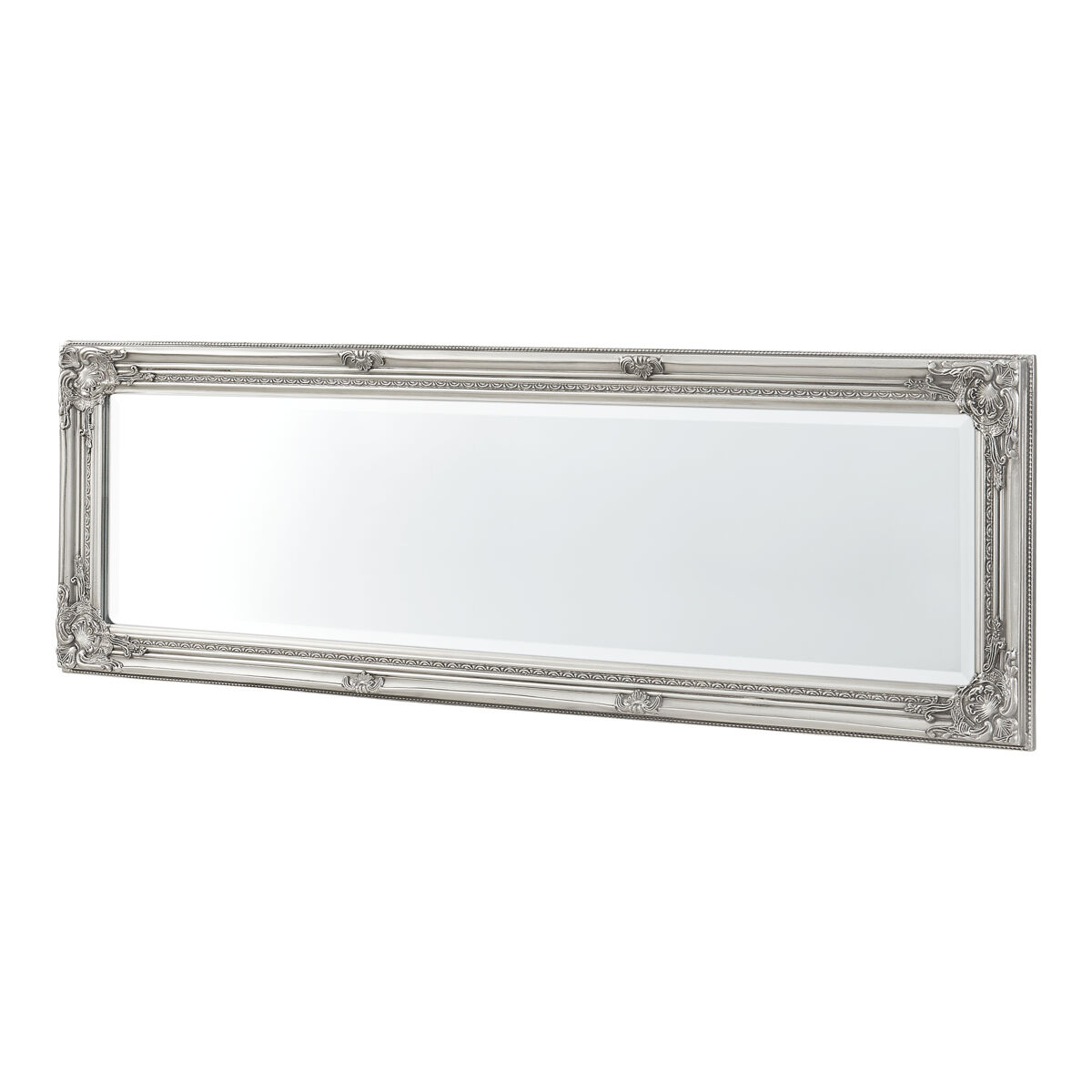 Espejo de Pared Livorno Cuerpo entero 42x3 Plateado