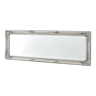 Espelho de parede Livorno eucalipto a todo o comprimento 132 x 42 x 3,5 cm - Prata en.casa.