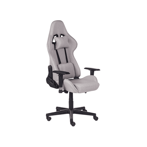 Cadeira gaming WARRIOR Cinzento claro