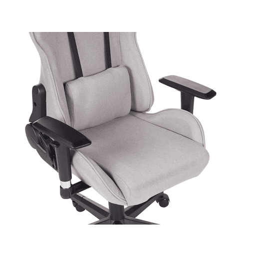 Cadeira gaming WARRIOR Cinzento claro
