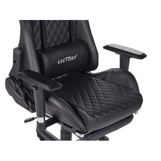 Cadeira gaming VICTORY Pele sintética Preto