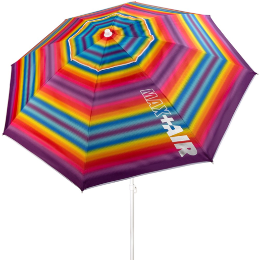 Guarda-sol de praia teto ventilado de 200 cm + proteção UV50 Aktive Beach Guarda-sol de praia teto ventilado de 200 cm + proteção UV50 Aktive Beach
