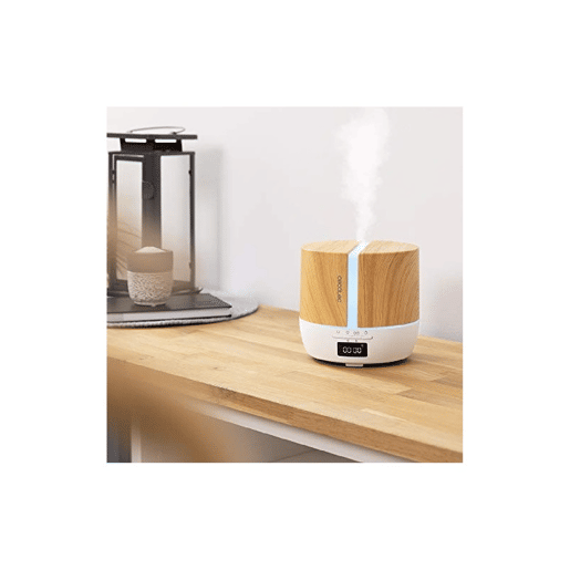Cecotec Difusor de aroma com depósito de 500 ml e ecrã, altifalante e controlo por bluetooth.