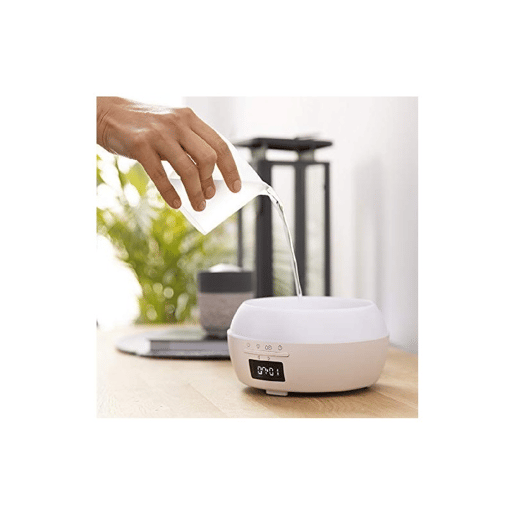 Cecotec Difusor de aroma com depósito de 500 ml e ecrã, altifalante e controlo por bluetooth.