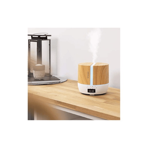 Cecotec Difusor de aroma com depósito de 500 ml e ecrã, altifalante e controlo por bluetooth.