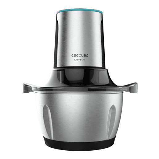 Cecotec Picadora de carne e legumes de 600 W, com 4 lâminas de titânio preto, taças de vidro de 1,5 l e duas velocidades. Cecotec Picadora de carne e legumes de 600 W, com 4 lâminas de titânio preto, taças de vidro de 1,5 l e duas velocidades.