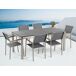 Beliani Conjunto de comedor GROSSETO Beliani Conjunto de comedor GROSSETO Grafito