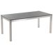 Beliani Conjunto de comedor GROSSETO Beliani Conjunto de comedor GROSSETO Grafito