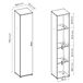 Armario Multiusos 1 Puerta 39 Armario Multiusos 1 Puerta 39 Natural