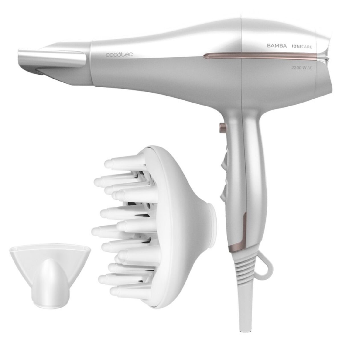 Cecotec Secador de pelo AC IoniCare 5300 Maxi Aura