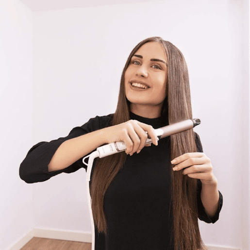 Cecotec Alisador de cabelo 2 em 1 de turmalina com óleo de argão e queratina, função de modelador e alisador.
