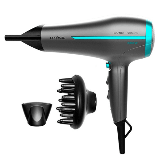 Cecotec Secador de cabelo DC de 2300 W de potência, com função ionizadora e grande caudal.
