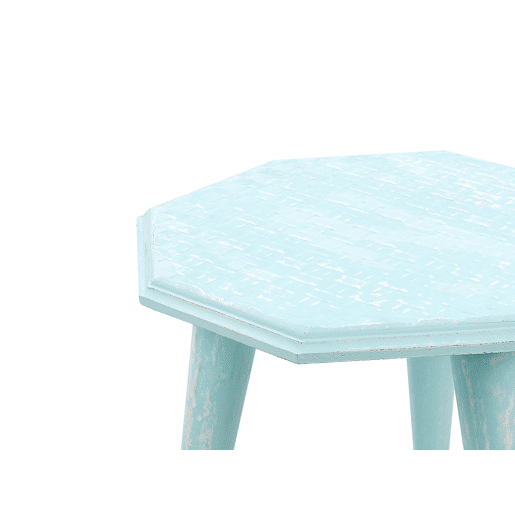 Conjunto de 2 mesas de apoio KANRI Azul claro
