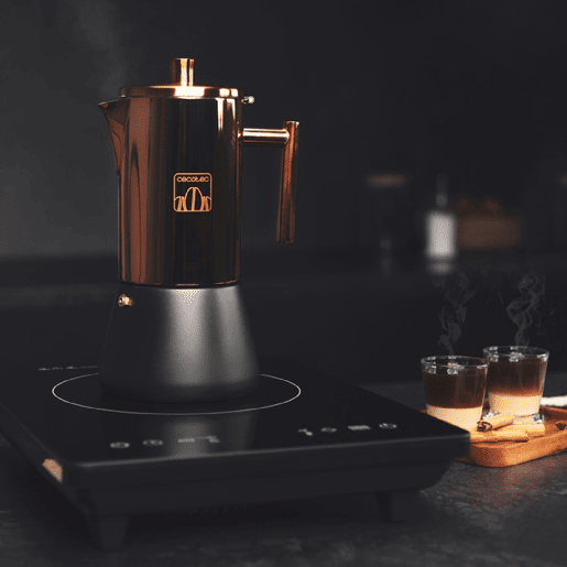 Cecotec Cafeteira italiana de alumínio fundido de alta qualidade ideal para 4 chávenas de café. Cecotec Cafeteira italiana de alumínio fundido de alta qualidade ideal para 4 chávenas de café.