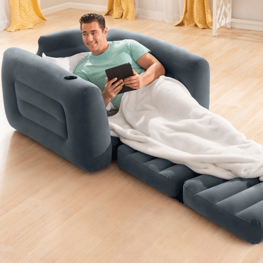 Poltrona cama insuflável 2 em 1 INTEX Poltrona cama insuflável 2 em 1 INTEX
