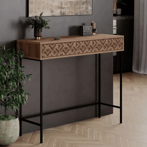 Venprodin - Consola Heaton 110 cm Carvalho