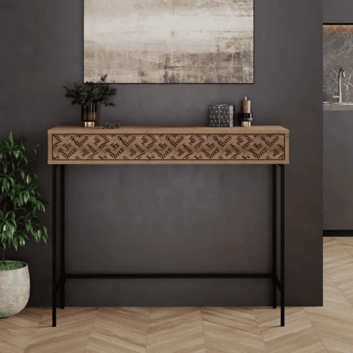 Venprodin - Consola Heaton 110 cm Carvalho