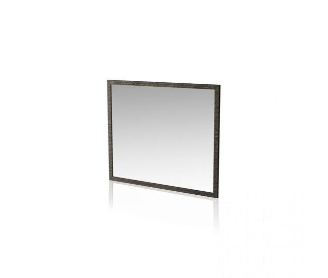 Espejo rectangular de pared en ceniza 75x90 cm ataneq ceniza 90 x 75 x 2 cm