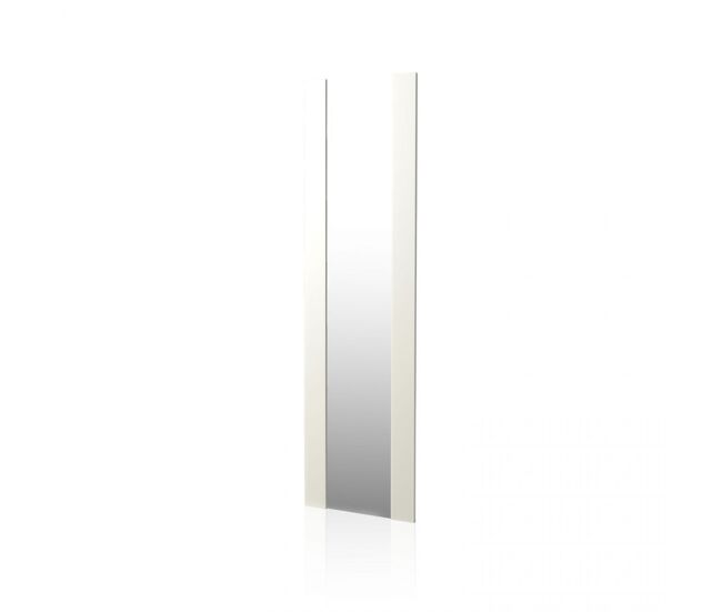 Espejo mural de pared en blanco 180x49,8 cm ataneq blanco 49,8 x 180 x 2 cm