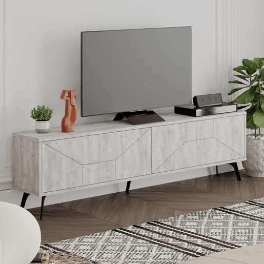 Venprodin - Móvel TV Dune 180 cm Branco
