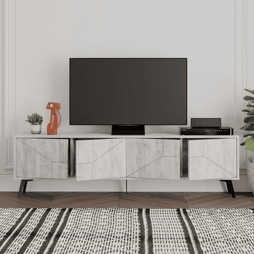 Venprodin - Móvel TV Dune 180 cm Branco