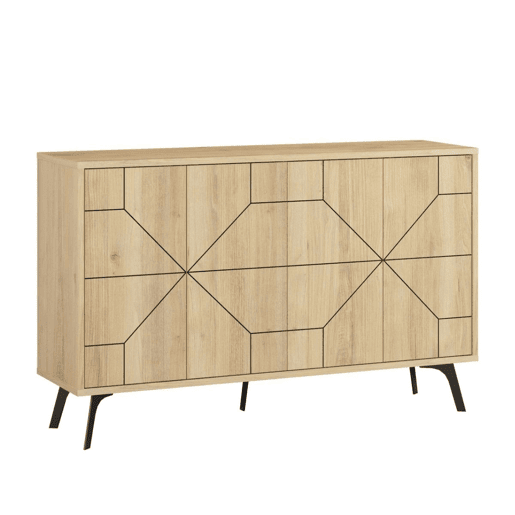 Venprodin - Consola Dune 123 cm Carvalho