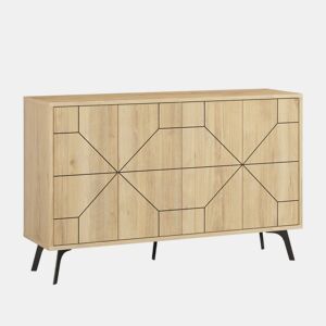 Venprodin - Consola Dune 123 cm Carvalho